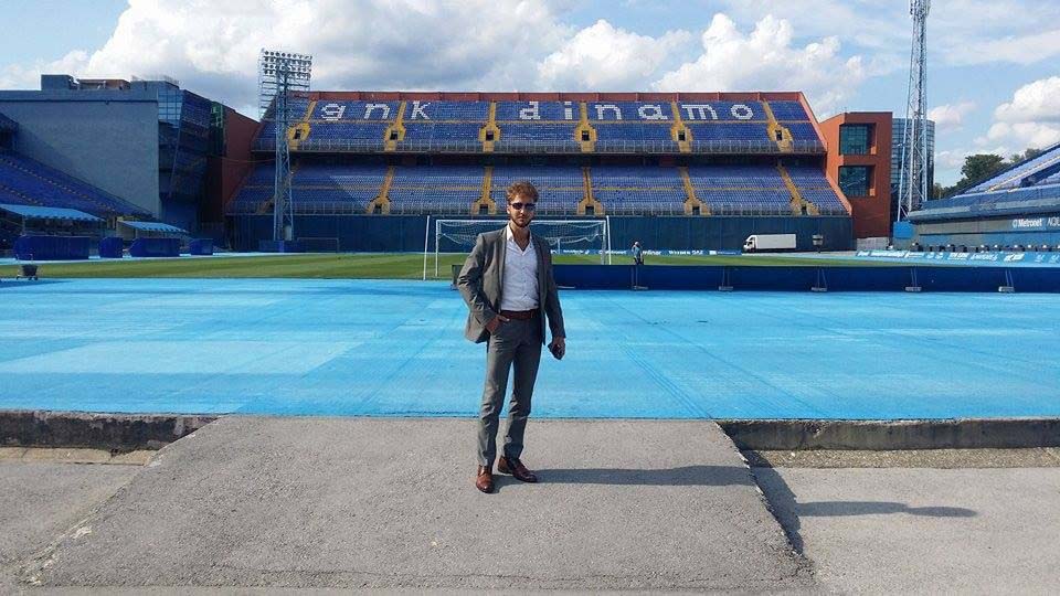 GNK. Dinamo Zagreb football stadium