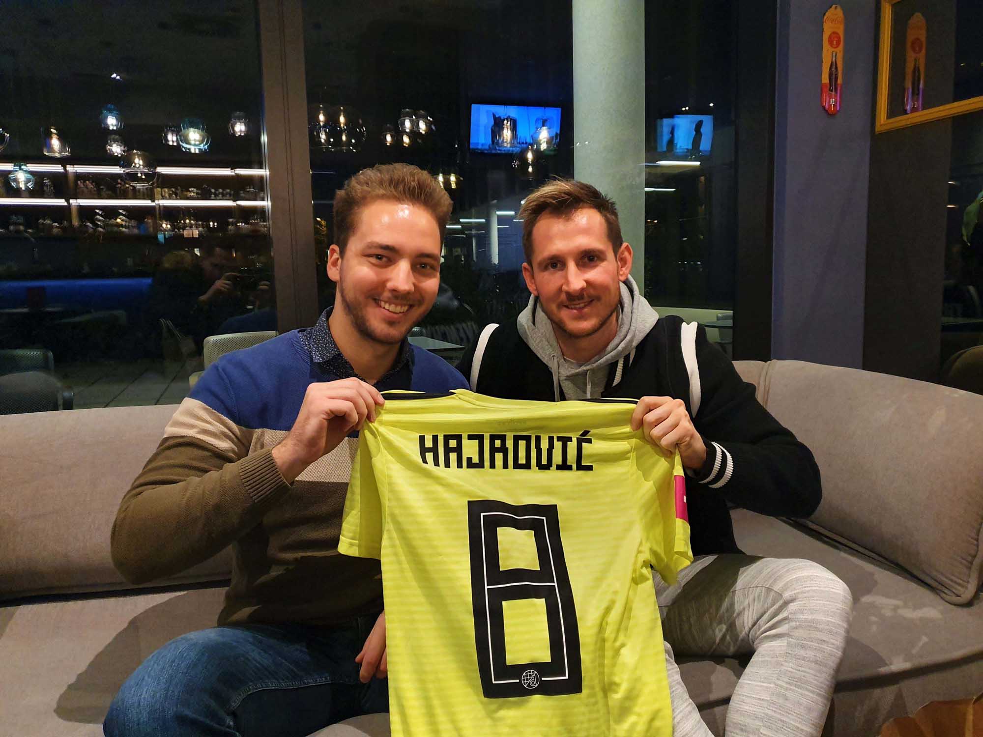 Izet Hajrovic and Amel