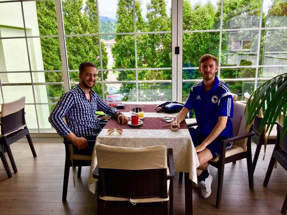 Young football coach from Germany