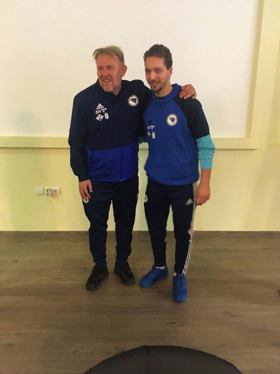 Robert Prosinečki, head coach of Bosnian national team