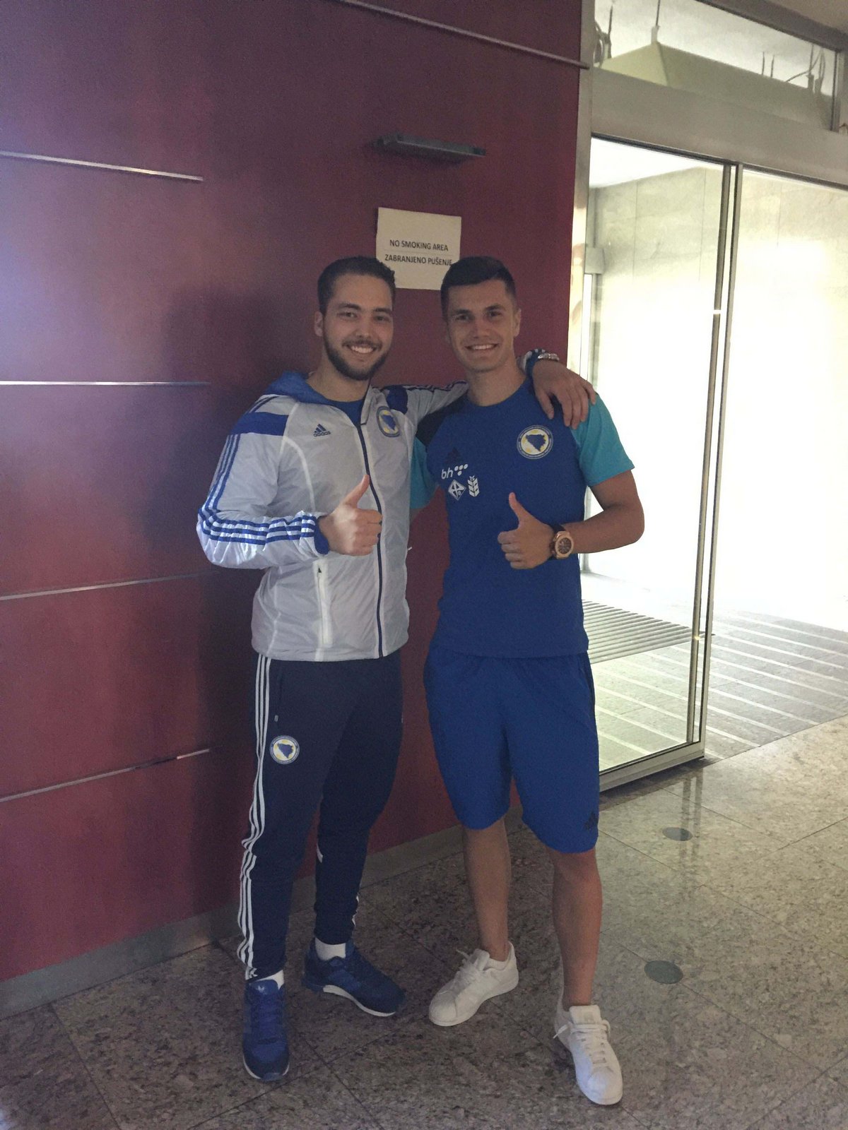 Amer Gojak and Amel Tahirovic