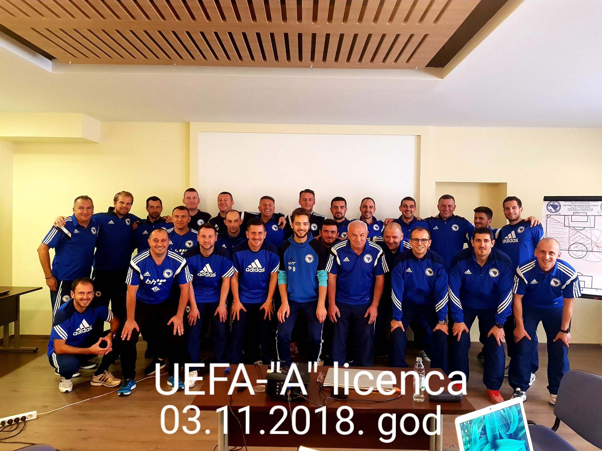 Uefa education in Sarajevo